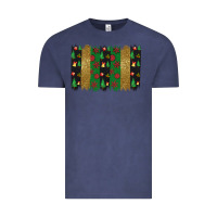 Vintage Denim Christmas brush stoke Vintage Tee - JahusDesignShop