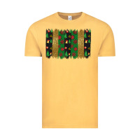 Vintage Mustard Christmas brush stoke Vintage Tee - JahusDesignShop