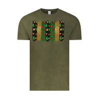 Vintage Olive Christmas brush stoke Vintage Tee - JahusDesignShop