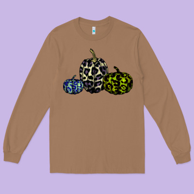 Pumpkin Long Sleeve Tee Designed By Bettercallsaul