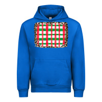 Cobalt Christmas Pattern Urban Hoodie - CowhideDigitalArt