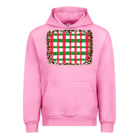 Fuchsia Pink Christmas Pattern Urban Hoodie - CowhideDigitalArt
