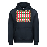 Navy Christmas Pattern Urban Hoodie - CowhideDigitalArt