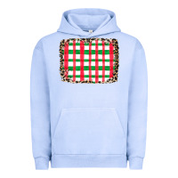 Pigment Grape Ice Christmas Pattern Urban Hoodie - CowhideDigitalArt