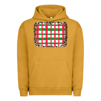 Pigment Peanut Butter Christmas Pattern Urban Hoodie - CowhideDigitalArt