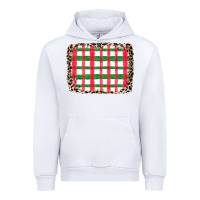 White Christmas Pattern Urban Hoodie - CowhideDigitalArt