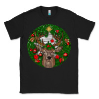 Black deer christmas Classic Tee - BundleAndBundleShop