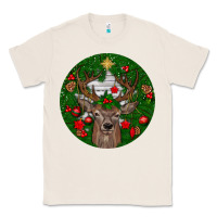 Natural deer christmas Classic Tee - BundleAndBundleShop