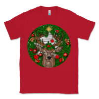 Red deer christmas Classic Tee - BundleAndBundleShop
