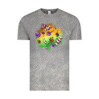 Cloud Rock halloween candy patches Vintage Tee - BundleAndBundleShop