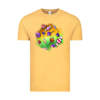Vintage Mustard halloween candy patches Vintage Tee - BundleAndBundleShop