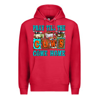 Cardinal pray till the cows come home olivia Premium Hoodie - OliviaCreatesArt