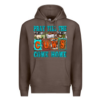 Coffee pray till the cows come home olivia Premium Hoodie - OliviaCreatesArt