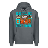 Rock pray till the cows come home olivia Premium Hoodie - OliviaCreatesArt