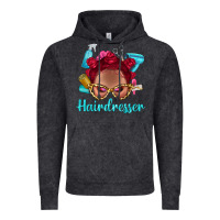 Vintage Black Afro Bantu Knots Red Hairdresser With Leopard Glasses Bbs Vintage Hoodie - BundleAndBundleShop