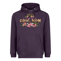 Plum I am the cool mom Mother's Day Heavyweight Hoodie - FaDigitalArtStudio