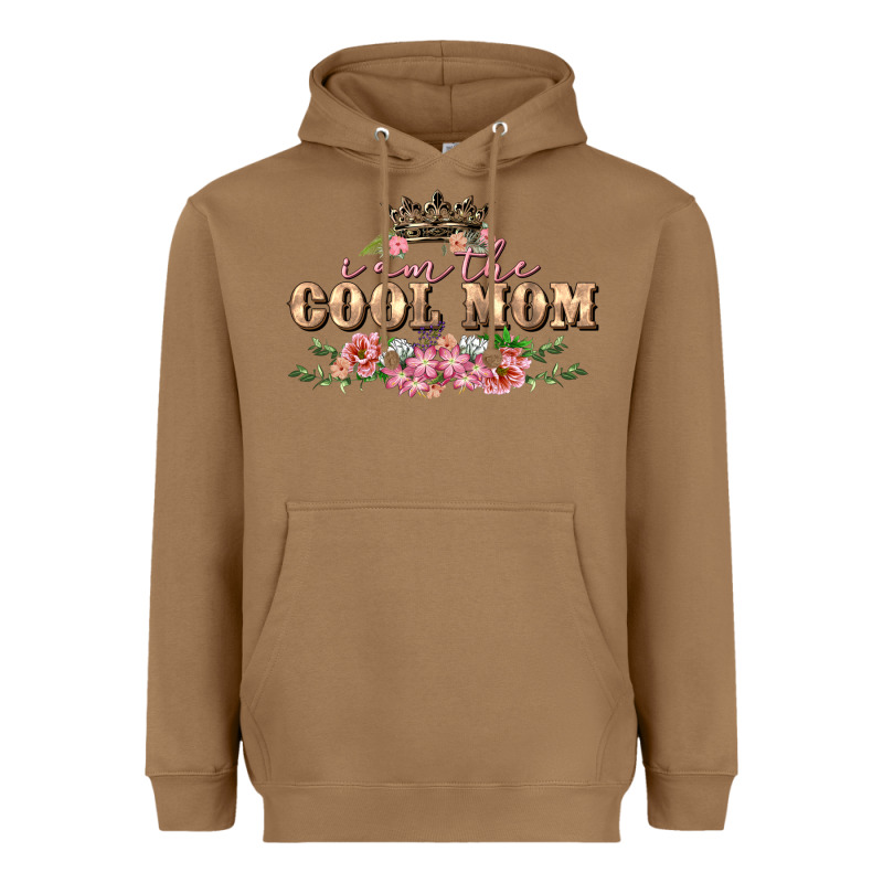 I Am The Cool Mom Mother's Day Heavyweight Hoodie by FaDigitalArtStudio | Teevron