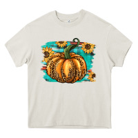 Cream pumpkin western Heavy Core Tee - BarkalooDesign