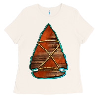 Bone wooden arrowhead Ladies Tee - Jasminsmagicworld
