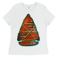 White wooden arrowhead Ladies Tee - Jasminsmagicworld