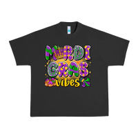 Pigment Black mardi gras vibes Urban Heavy Tee - LillyAllenDesigns