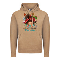 Vintage Coffee Camp Hair Dont Care Messy Bun Bbs Vintage Hoodie - BundleAndBundleShop