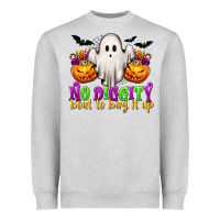 Heather Grey No Diggity 'Bout To Bag It Up Heavyweight Sweatshirt - texasbilliewilder