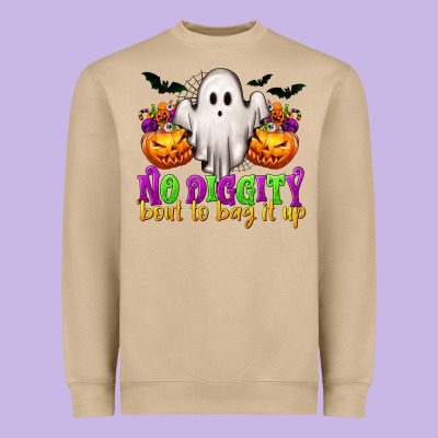 No Diggity 'bout To Bag It Up Heavyweight Sweatshirt Designed By Texasbilliewilder