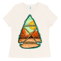 Bone western desert arrowhead Ladies Tee - Jasminsmagicworld