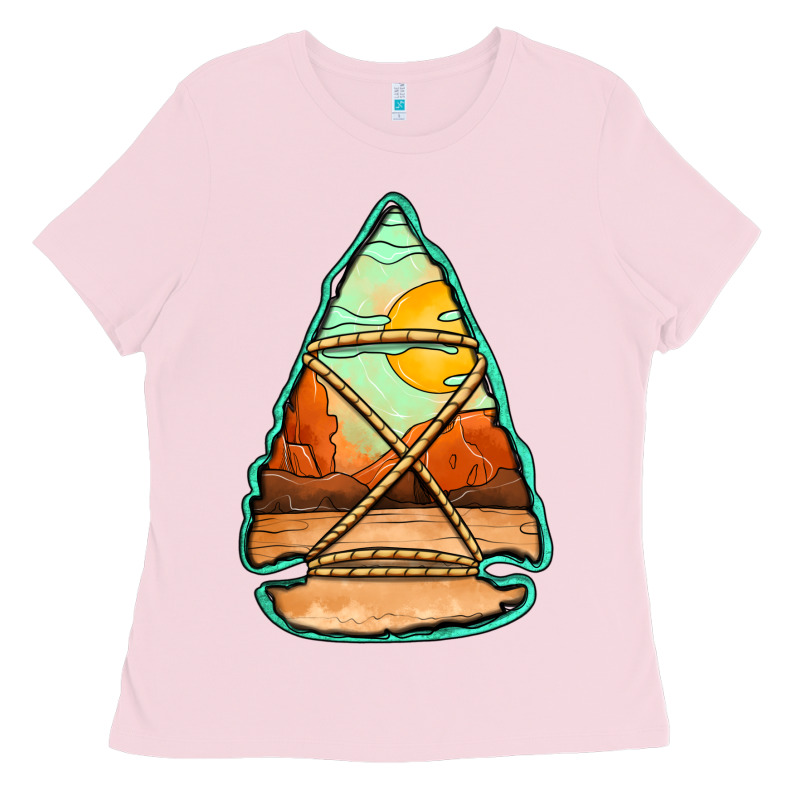 Western Desert Arrowhead Ladies Tee by Jasminsmagicworld | Teevron