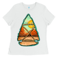 White western desert arrowhead Ladies Tee - Jasminsmagicworld