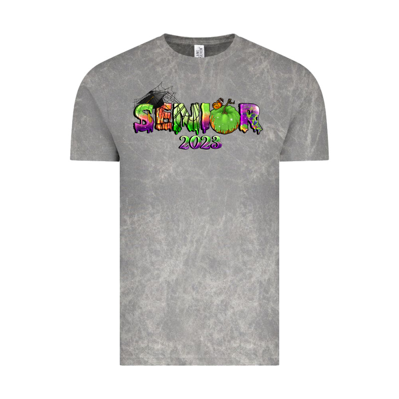 Senior 2023 Halloween Vintage Tee by BundleAndBundleShop | Teevron