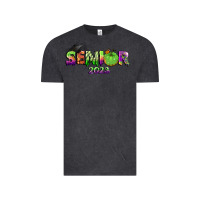 Vintage Black senior 2023 halloween Vintage Tee - BundleAndBundleShop