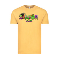 Vintage Mustard senior 2023 halloween Vintage Tee - BundleAndBundleShop