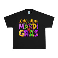 Black little miss mardi gras Urban Heavy Tee - LillyAllenDesigns