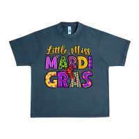 Midnight Navy little miss mardi gras Urban Heavy Tee - LillyAllenDesigns