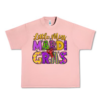 Salmon little miss mardi gras Urban Heavy Tee - LillyAllenDesigns