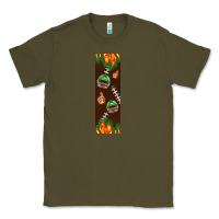 Army Green American football dad pen wrap Classic Tee - BundleAndBundleShop