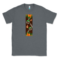 Charcoal Heather American football dad pen wrap Classic Tee - BundleAndBundleShop