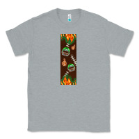 Heather Grey American football dad pen wrap Classic Tee - BundleAndBundleShop