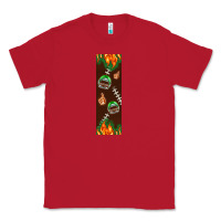 Red American football dad pen wrap Classic Tee - BundleAndBundleShop