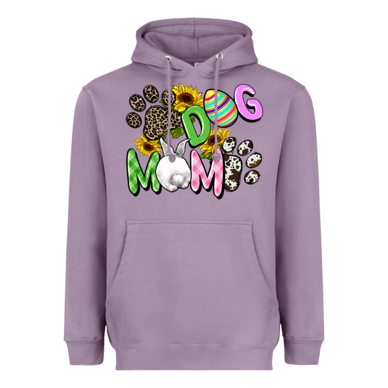 Dog Mom Easter Mother's Day Heavyweight Hoodie by FaDigitalArtStudio | Teevron