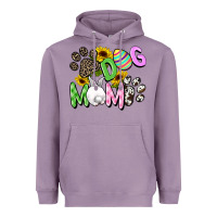 Lavender Dog mom Easter Mother's Day Heavyweight Hoodie - FaDigitalArtStudio