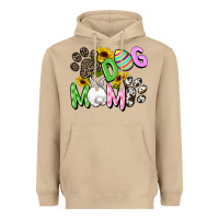 Mushroom Dog mom Easter Mother's Day Heavyweight Hoodie - FaDigitalArtStudio