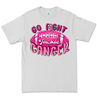 Dove Grey go fight tackle cancer Premium Tee - MaliasSmallBusiness