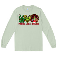 Matcha Peace Love Grinch Long Sleeve Tee - Bettercallsaul