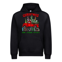 Black christmas tree farm truck Urban Hoodie - CowhideDigitalArt