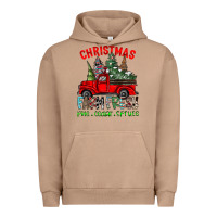 Pigment Burro christmas tree farm truck Urban Hoodie - CowhideDigitalArt