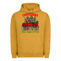 Pigment Peanut Butter christmas tree farm truck Urban Hoodie - CowhideDigitalArt