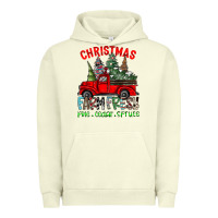 Pigment Pistachio christmas tree farm truck Urban Hoodie - CowhideDigitalArt